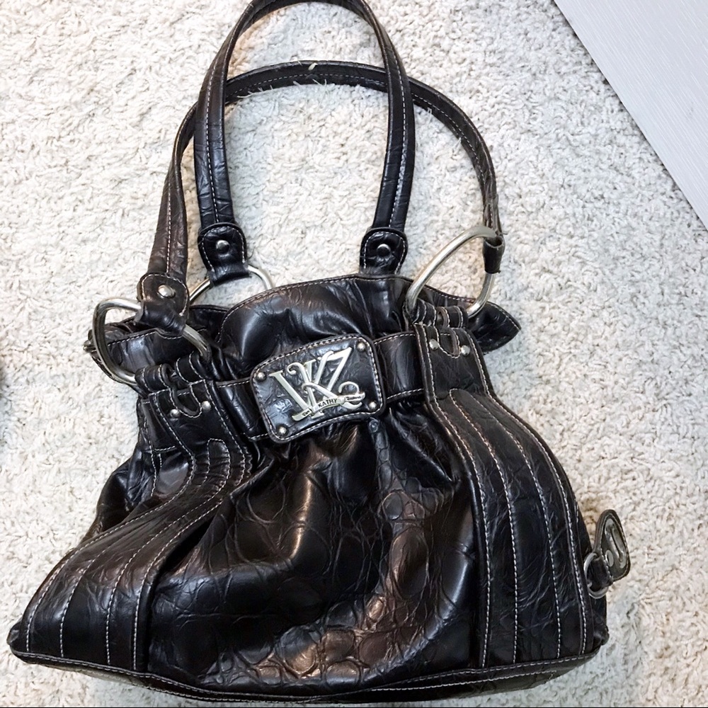 Kathy Van Zeeland Black shoulder bag